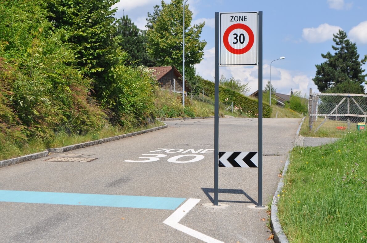 Améliorer la qualité de vie dans les quartiers grâce à la signalisation de zone