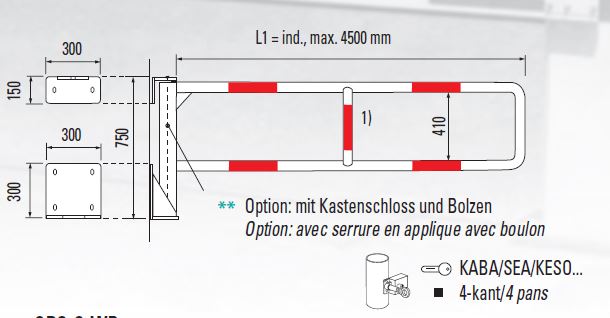 Barrières pour barrages mobiles ou fixes