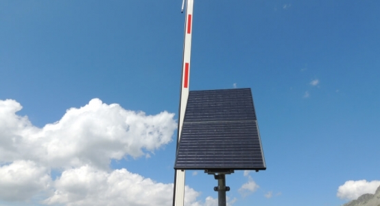 Barrière électrique solaire