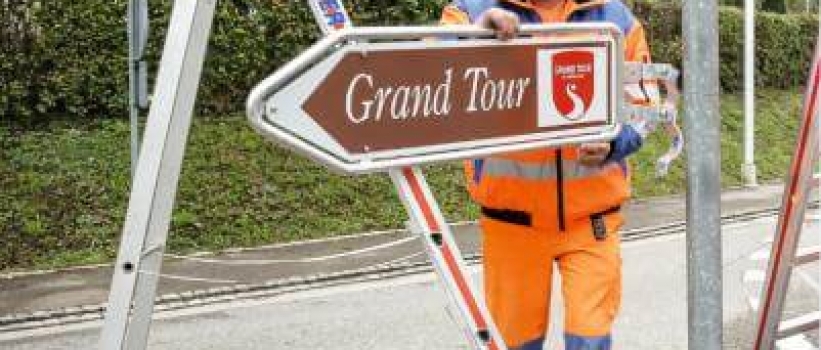 650 Wegweiser schaffen Klarheit für die Grand Tour of Switzerland