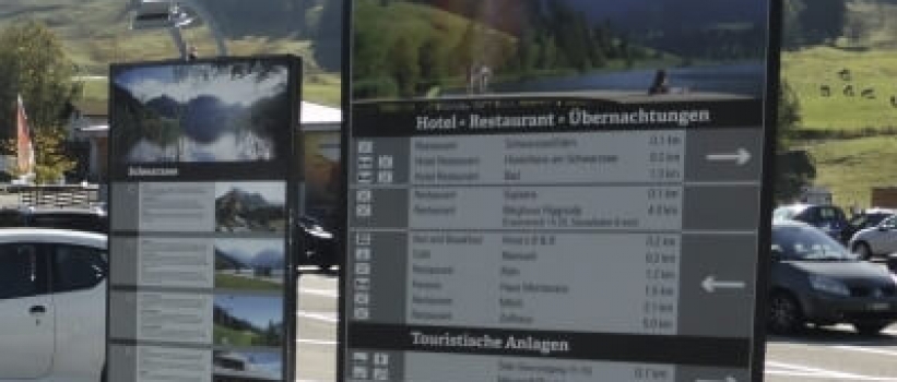 Naturparadies Schwarzsee mit neuen Informationsstelen