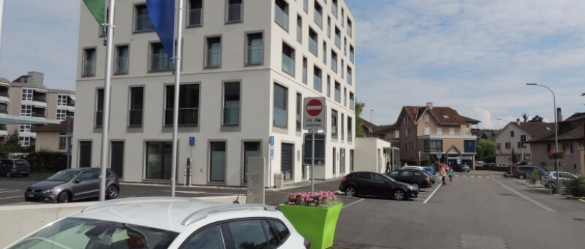 Quartieraufwertung und Verkehrsberuhigung in Le Landeron