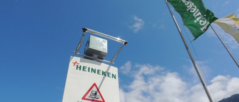 Mehr Sicherheit und bessere Information im HEINEKEN Logistikzentrum