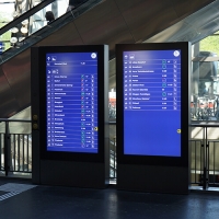 Neue Abfahrtsanzeigen am Bahnhof Luzern