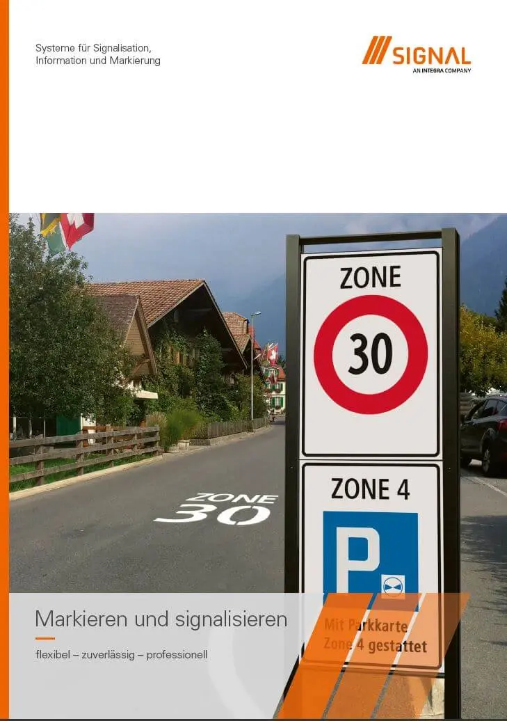 Markierung und Signalisierung