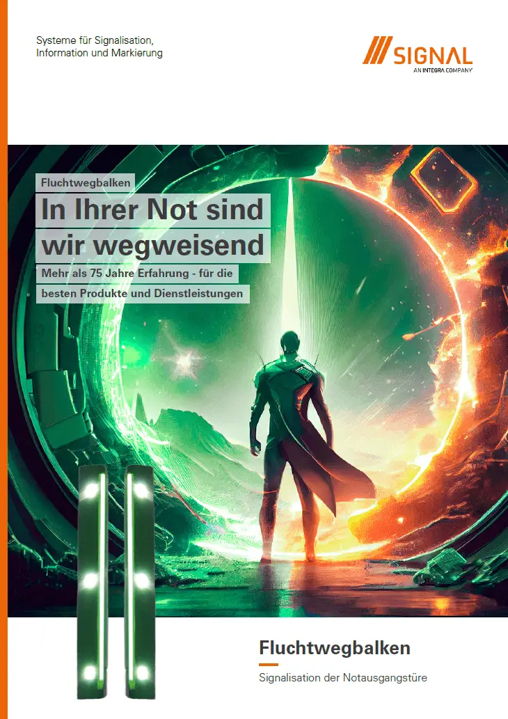 Notausgangsumrandungen