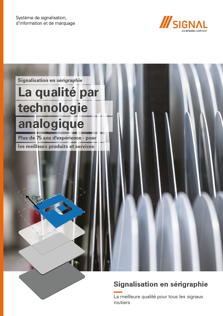 Signalisation en sérigraphie