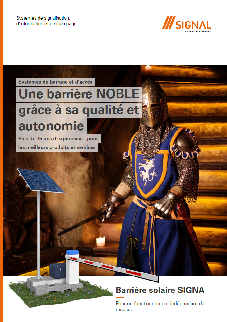 Barrière solaire SIGNA